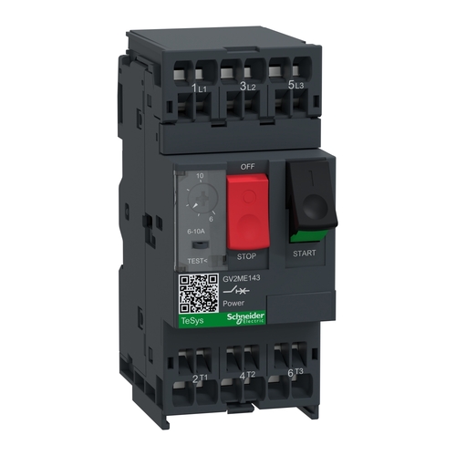Schneider Electric Motorschutzschalter 6,30-10,00A FZ GV2ME143 Schneider Electric Motorschutzschalter 6,30-10,00A FZ GV2ME143