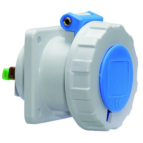 Bals Elektrotech. Anbausteckdose gerade 16A 3p 230V 6h IP67 13734