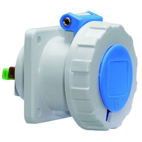 Bals Elektrotech. Anbausteckdose gerade 16A 5p 230V 9h IP67 13744