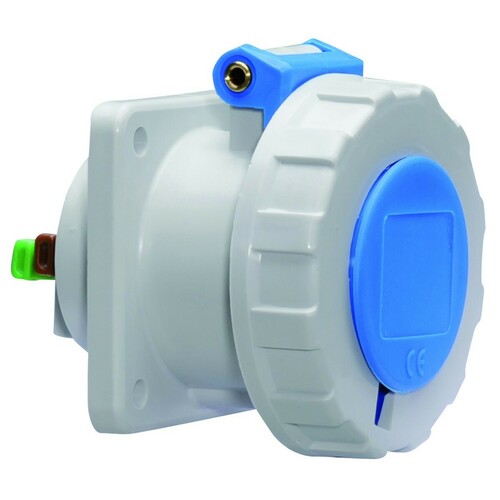Bals Elektrotech. Anbausteckdose gerade 32A 4p 230V 9h IP67 13755