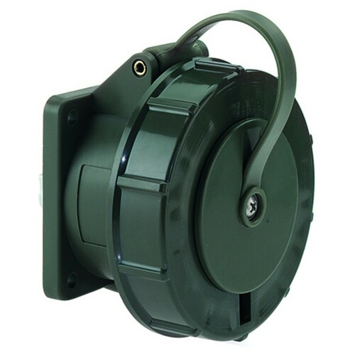 Bals Elektrotech. Anbausteckdose gerade 63A 4p 440V 11h IP67 13925 Bals Elektrotech. Anbausteckdose gerade 63A 4p 440V 11h IP67 13925