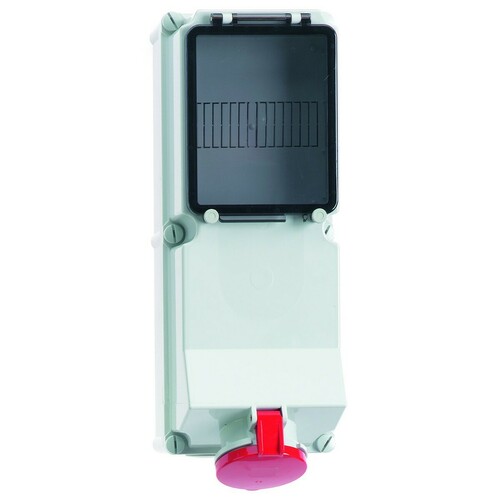 Bals Elektrotech. Wandsteckdose abgesichert 63A 5p 400V 6h IP44 15038 Bals Elektrotech. Wandsteckdose abgesichert 63A 5p 400V 6h IP44 15038