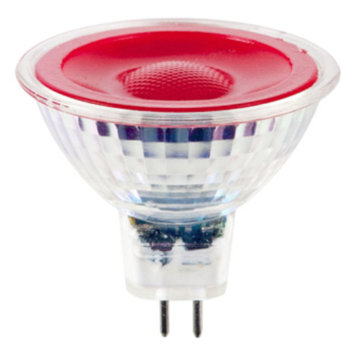 Scharnberger+Hasenbein LED-Reflektorlampe MR16 GU5,3 12V rot 38° 38289