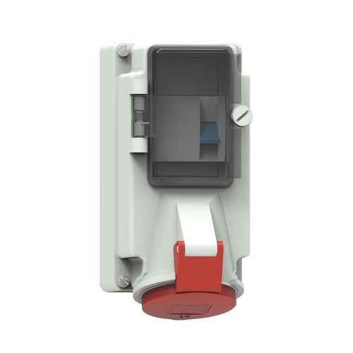 Bals Elektrotech. Wandsteckdose abgesichert 16A 5p 400V 6h IP44 15105 Bals Elektrotech. Wandsteckdose abgesichert 16A 5p 400V 6h IP44 15105