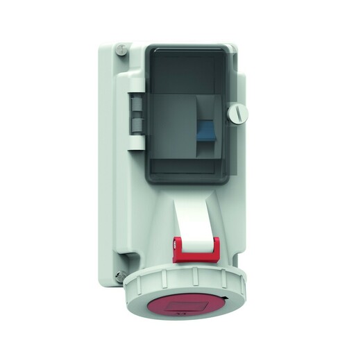 Bals Elektrotech. Wandsteckdose abgesichert 16A 5p 400V 6h IP67 15110