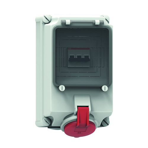 Bals Elektrotech. Wandsteckdose abgesichert 32A 5p 400V 6h IP44 15139