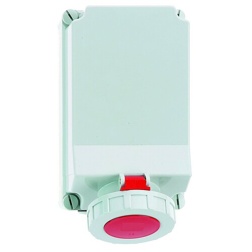 Bals Elektrotech. Wandsteckdose abschaltbar verriegelt 63A 5p 4 16072