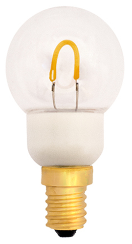 Scharnberger+Hasenbein LED-Tropfenlampe 45x70mm E14 230V 2400K klar 57796