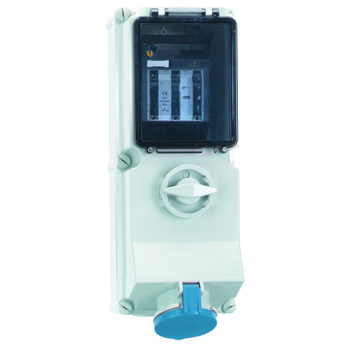 Bals Elektrotech. Wandsteckdose abschaltbar abgesichert 63A 4p 17037