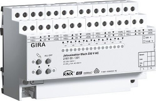 Gira Jalousieaktor AC KNX/EIB REG 216100