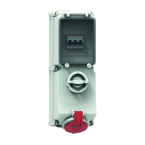 Bals Elektrotech. Wandsteckdose abschaltbar abgesichert 32A 5p 17285