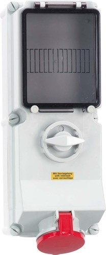 Bals Elektrotech. Wandsteckdose abschaltbar verriegelt abgesich. 17524