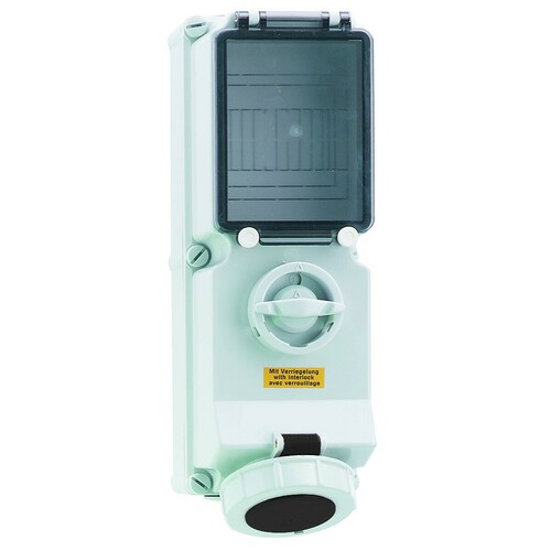 Bals Elektrotech. Wandsteckdose abschaltbar verriegelt abgesich. 17540