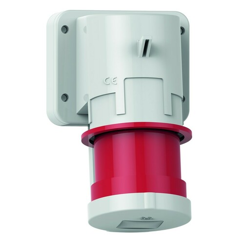 Bals Elektrotech. Wand-Gerätestecker 32A 5p 400V 6h IP44 24012