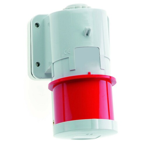 Bals Elektrotech. Wand-Gerätestecker 32A 4p 400V 6h IP44 24018