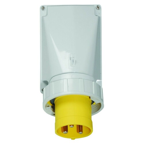 Bals Elektrotech. Wand-Gerätestecker 63A 3p 110V 4h IP67 24140 Bals Elektrotech. Wand-Gerätestecker 63A 3p 110V 4h IP67 24140