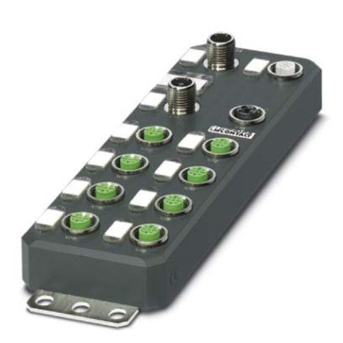 Phoenix Contact Dezentrales I/O-Gerät 8 IO-Ports, 4 Eing AXLEPBIOL8DI4M126P