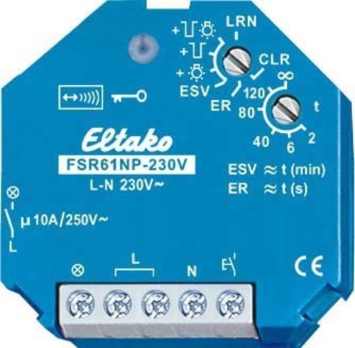 Eltako Funkaktor Stromstoß Schaltrelais FSR61NP-230V