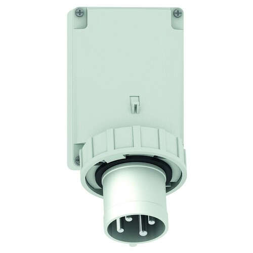 Bals Elektrotech. Wand-Gerätestecker 63A 4p 500V 7h IP67 24342 Bals Elektrotech. Wand-Gerätestecker 63A 4p 500V 7h IP67 24342