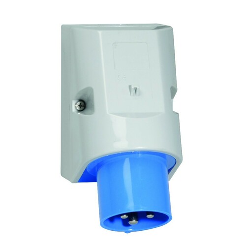 Bals Elektrotech. Wand-Gerätestecker 32A 3p 230V 6h IP44 24409 Bals Elektrotech. Wand-Gerätestecker 32A 3p 230V 6h IP44 24409