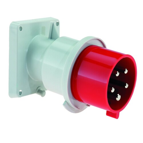 Bals Elektrotech. Anbau-Gerätestecker 5p 400V 6h Ip 44 27124 Bals Elektrotech. Anbau-Gerätestecker 5p 400V 6h Ip 44 27124
