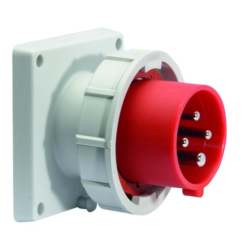 Bals Elektrotech. Flansch-Gerätestecker 16A 4p 400V 6h IP67 28101 Bals Elektrotech. Flansch-Gerätestecker 16A 4p 400V 6h IP67 28101