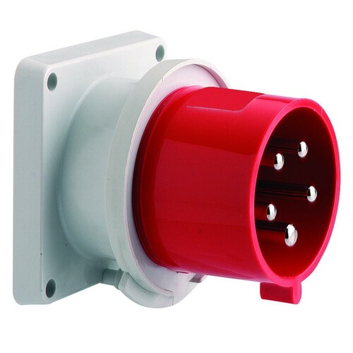 Bals Elektrotech. Flansch-Gerätestecker 16A 5p 400V 6h IP44 28102 Bals Elektrotech. Flansch-Gerätestecker 16A 5p 400V 6h IP44 28102