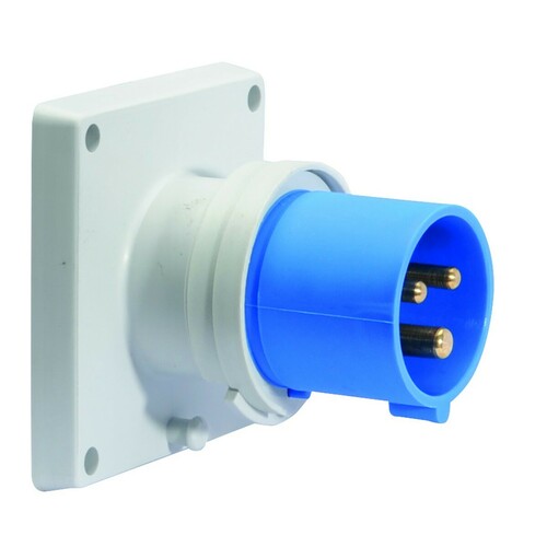 Bals Elektrotech. Flansch-Gerätestecker 32A 3p 230V 6h IP44 28104 Bals Elektrotech. Flansch-Gerätestecker 32A 3p 230V 6h IP44 28104