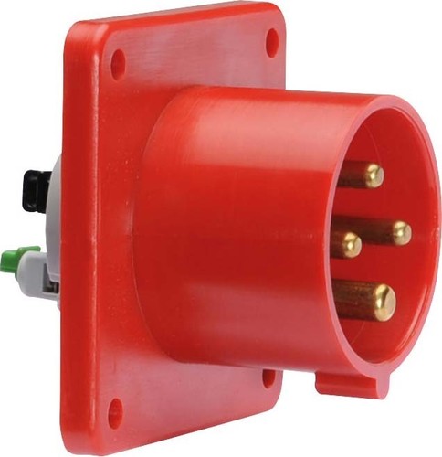 Bals Elektrotech. Anbau-Gerätestecker 4p 400V 6h Ip 44 28112