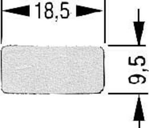 Siemens Dig.Industr. Bezeichnungsschild f. 3SB Symbol: O 3SB2901-2MB