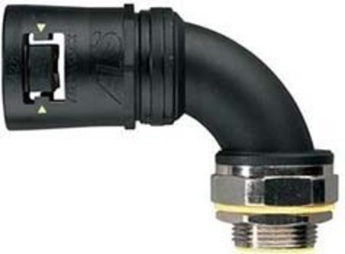 ABB Stotz S&J T&B Verschraubung 90Gr-Bogen Nm21 IP68/69K Polya. AT21/M25/CS90/BLY