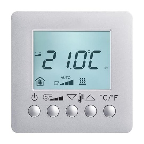 Busch-Jaeger Raumtemperaturregler AP FAN Coil m.Display 6138/11-83 Busch-Jaeger Raumtemperaturregler AP FAN Coil m.Display 6138/11-83