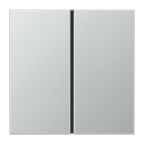 Jung Tastensatz 1-fach aluminium komplett AL 2401 TSA