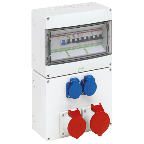 Spelsberg CEE-Steckdosen-Kombination STV 1222-K