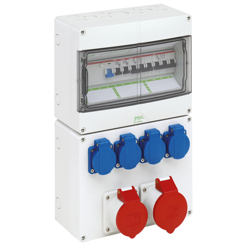 Spelsberg CEE-Steckdosen-Kombination STV 1224-K