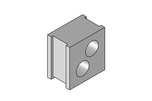 Icotek Verschraubung QT 2/7 grau