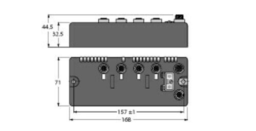 Turck Compact Feldbus Station für DeviceNet4 analo BLCDN-4M1 #6811042 Turck Compact Feldbus Station für DeviceNet4 analo BLCDN-4M1 #6811042