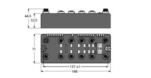 Turck Compact Feldbus Station für PROFIBUS-DP4 ana BLCDP-8M1 #6811175