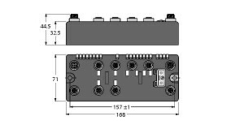 Turck Compact Feldbus Station für PROFIBUS-DPInter BLCDP-6M1 #6811178