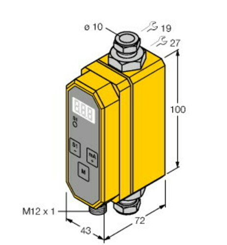 Turck Inline-Sensor Auswertelektronik FCMI-10D0 #6870603