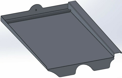 Schletter Solar Alu-Tile BEZ f. Erlus Großfalzziegel XXL 103005-010