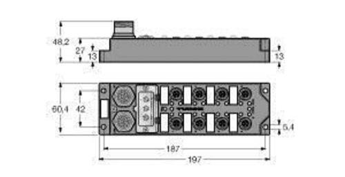 Turck Feldbus-I/O-Modul FGDP-IOM88-0003
