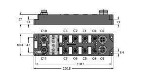 Turck Multiprotokoll FGEN-XSG16-4001