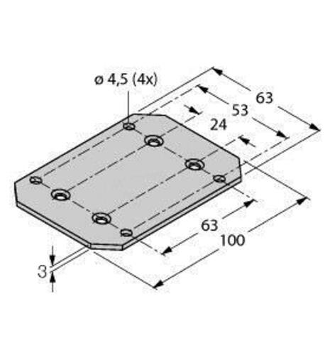 Turck Montageplatte FTCI-MP01AL