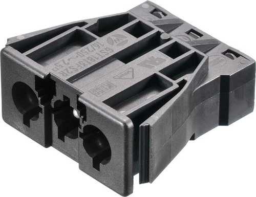 Bachmann Einbaustecker schwarz 375.506