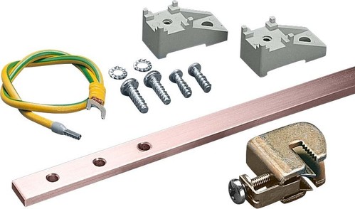 Rittal Erdungsschiene Cu, Länge 1000mm DK 7543.000(VE1Satz)