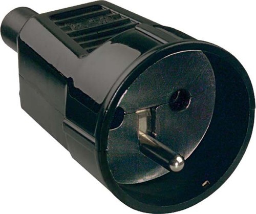 Bachmann Kupplung schwarz mit Erdumgsstift 912.173