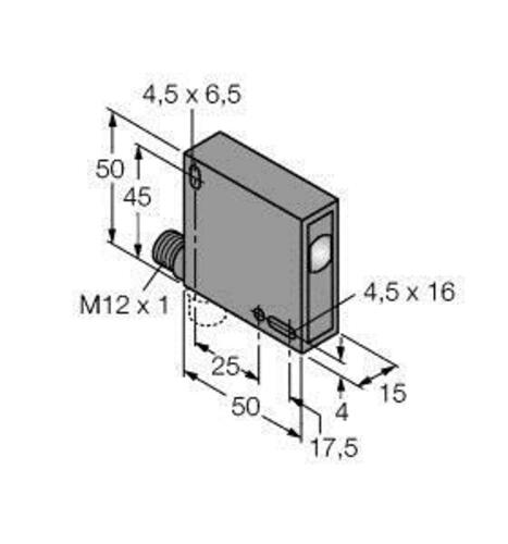 Turck Opto Sensor Lumineszenztaster QL50AP6XD20BQ
