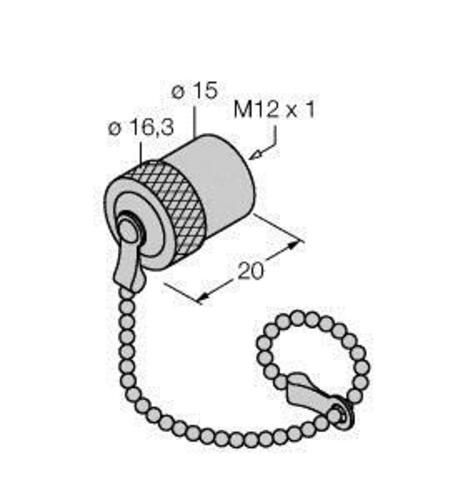 Turck Verschlusskappe RKEV-CC