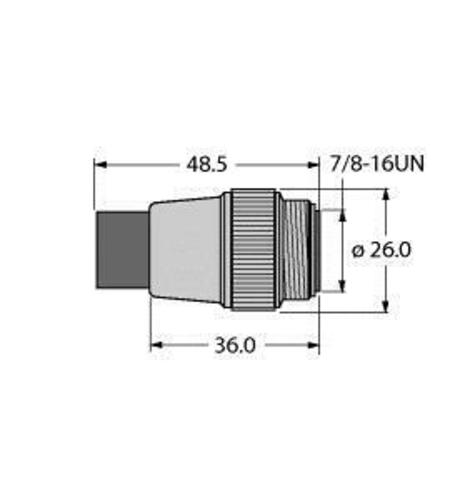 Turck Busabschlusswiderstand RSMV-48TR-EX